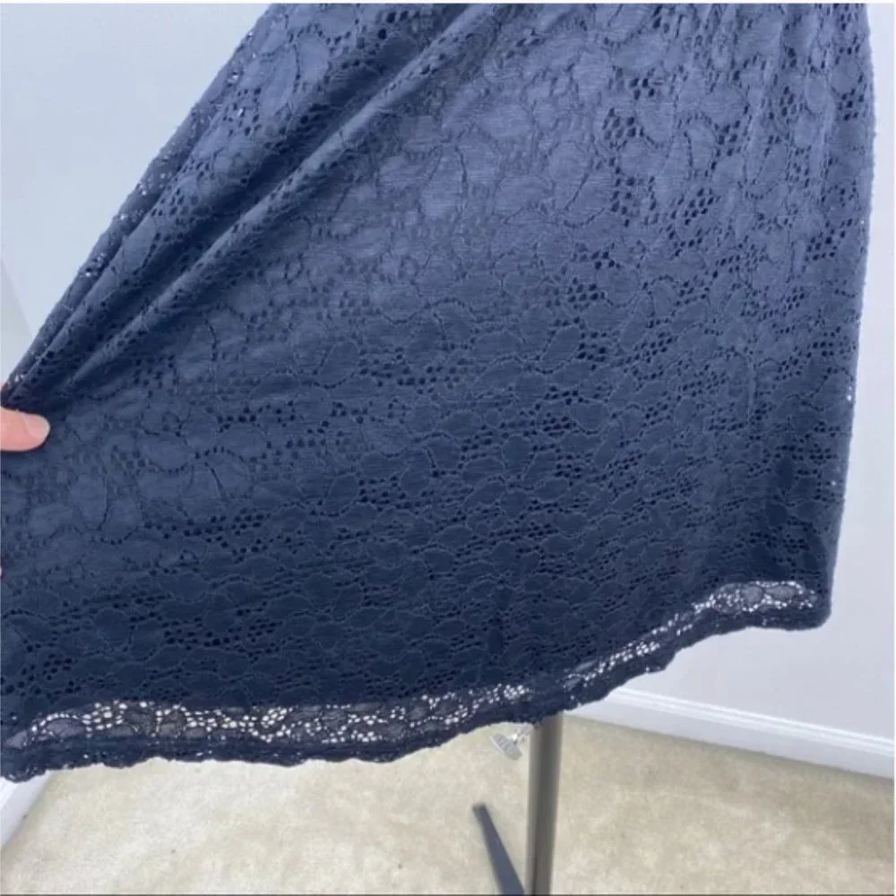 Cotton On Black Sleeveless Backless Keyhole Georgie Lace Mini Dress Small S NWT - Picture 3 of 3